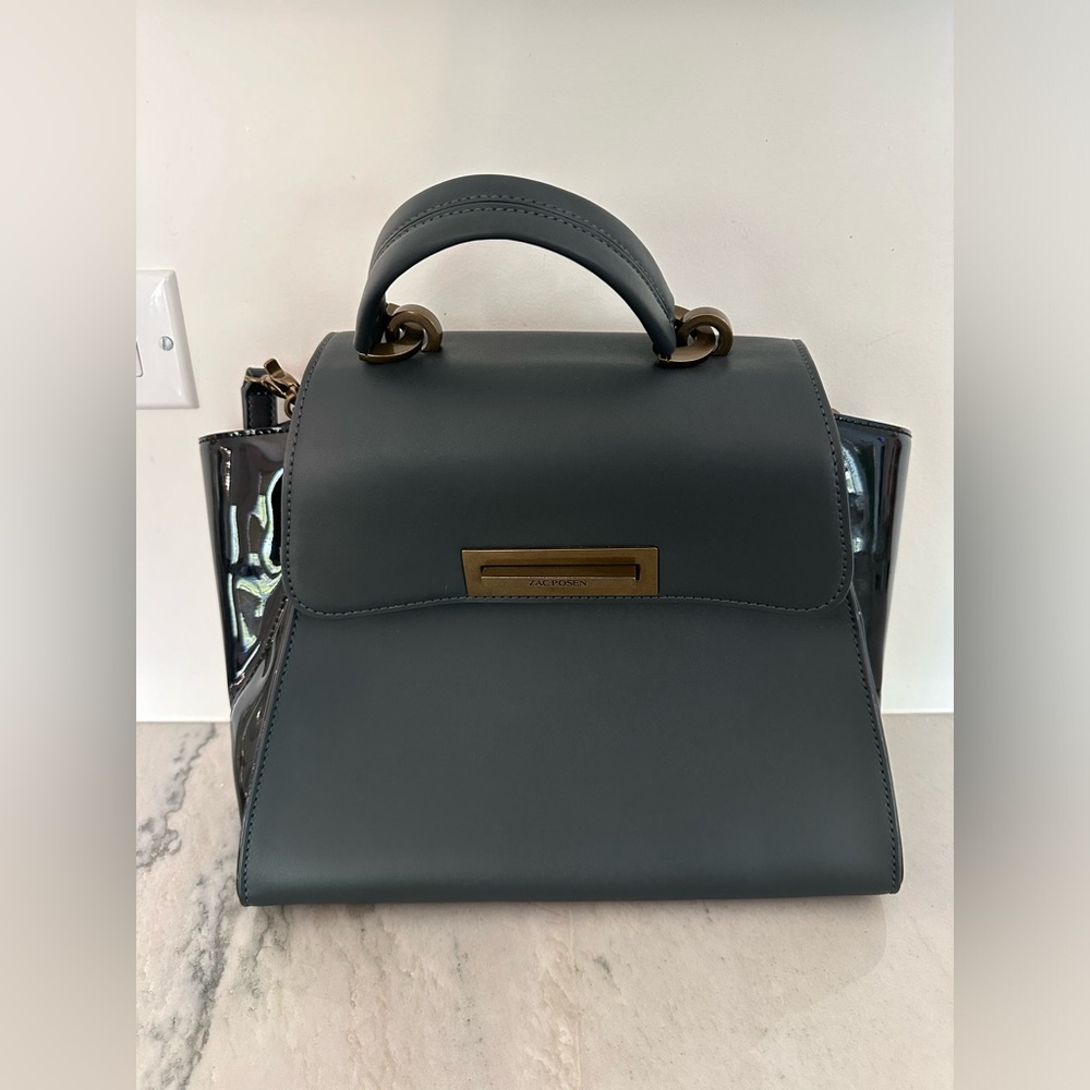 Zac Posen purse crossbody purse with top handle